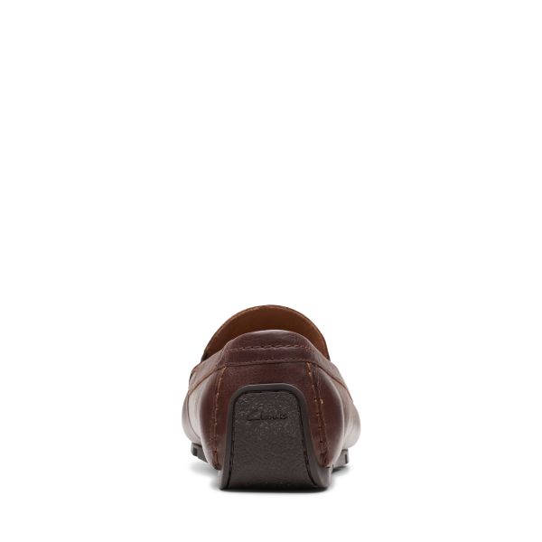 Giày Lười Da Nam Clarks - Oswick Plain