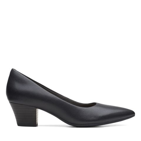 Giày Cao Gót 5cm Da Nữ Clarks - Teresa Step