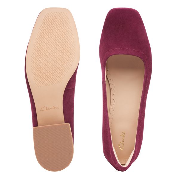 Giày Đế Bệt Da Nữ Clarks - Seren30 Court