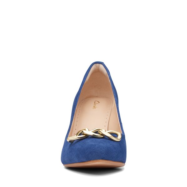 Giày Cao Gót 8.5cm Da Lộn Nữ Clarks - Laina85 Trim