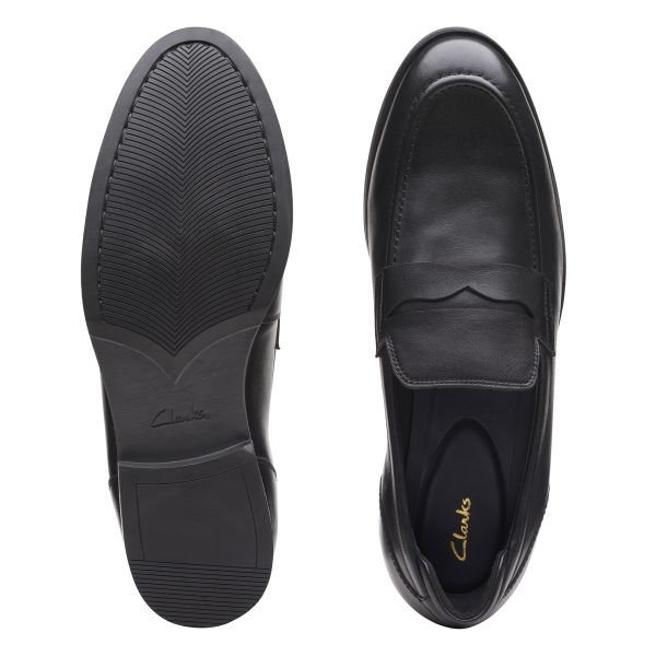 Giày Lười Da Nam Clarks - Bradish Ease