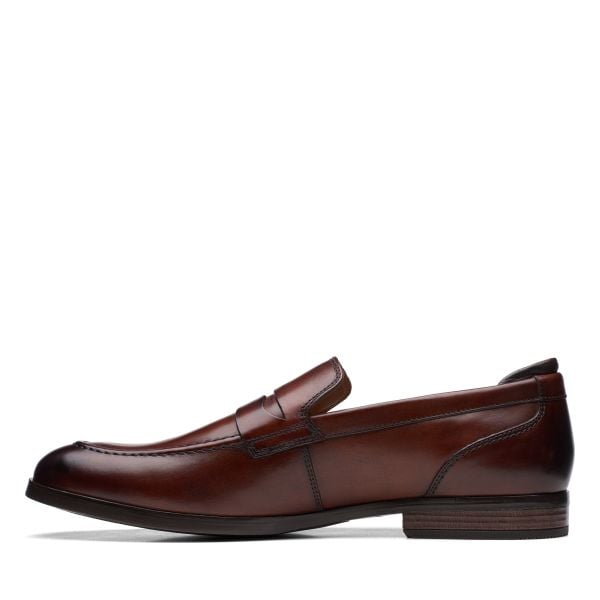Giày Lười Da Nam Clarks - Bradish Ease