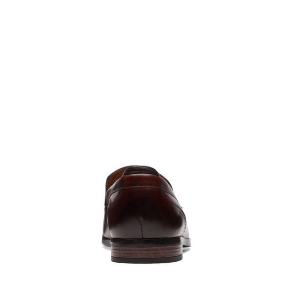 Giày Lười Da Nam Clarks - Bradish Ease