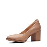 Giày Cao Gót 5.5cm Da Nữ Clarks - Freva55 Court