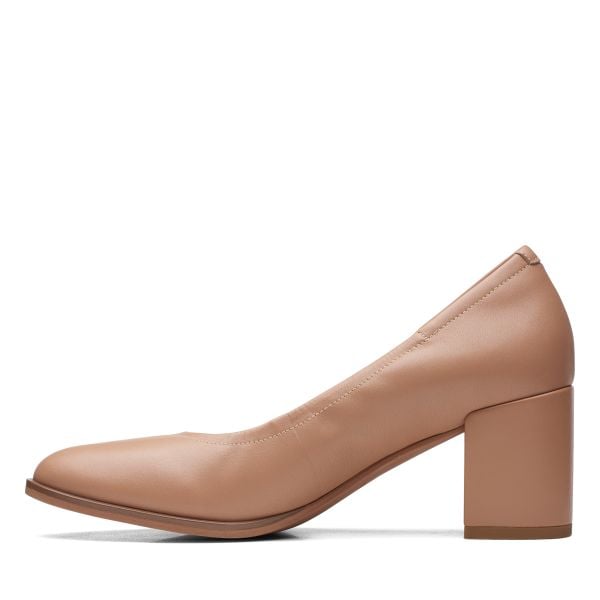 Giày Cao Gót 5.5cm Da Nữ Clarks - Freva55 Court