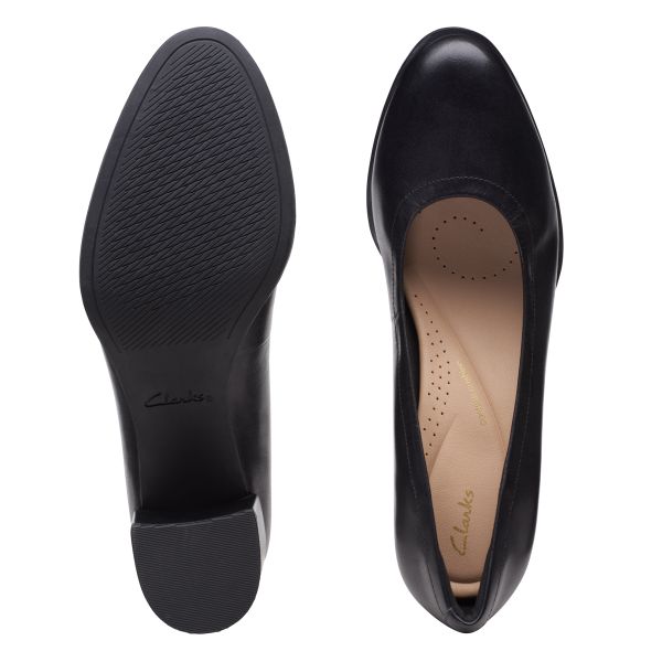 Giày Cao Gót 5.5cm Da Nữ Clarks - Freva55 Court