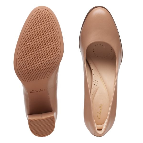 Giày Cao Gót 8.5cm Da Nữ Clarks - Freva85 Court