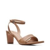 Giày Xăng Đan Cao Gót 6.5cm Da Nữ Clarks - Seren65 Strap