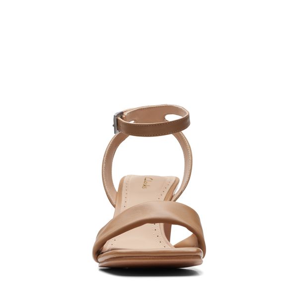 Giày Xăng Đan Cao Gót 6.5cm Da Nữ Clarks - Seren65 Strap