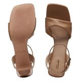 Giày Xăng Đan Cao Gót 6.5cm Da Nữ Clarks - Seren65 Strap