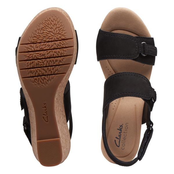 Giày Xăng Đan Đế Xuồng Da Nữ Clarks - Rose Lane