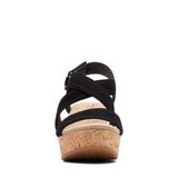 Giày Xăng Đan Đế Xuồng Da Lộn Nữ Clarks - Rose Way