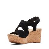 Giày Xăng Đan Đế Xuồng Da Lộn Nữ Clarks - Rose Way