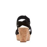 Giày Xăng Đan Đế Xuồng Da Lộn Nữ Clarks - Rose Way