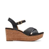 Giày Xăng Đan Đế Xuồng Da Nữ Clarks - Elleri Plum