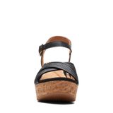 Giày Xăng Đan Đế Xuồng Da Nữ Clarks - Elleri Plum