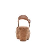 Giày Xăng Đan Đế Xuồng Da Nữ Clarks - Elleri Plum