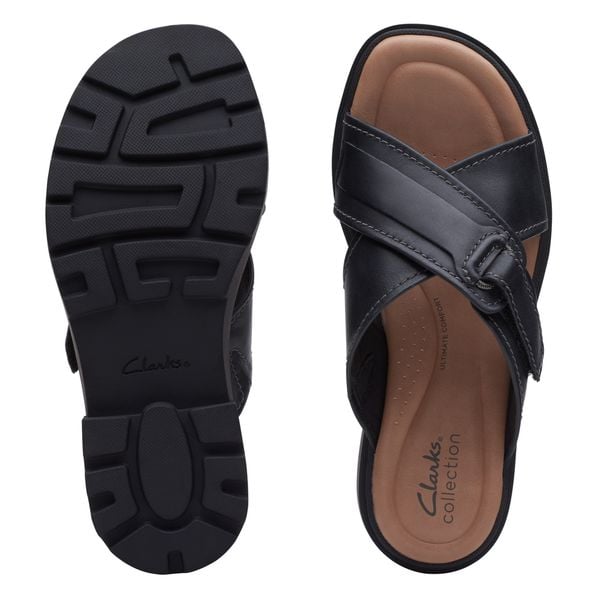 Dép Quai Ngang Da Nữ Clarks - Coast Cross
