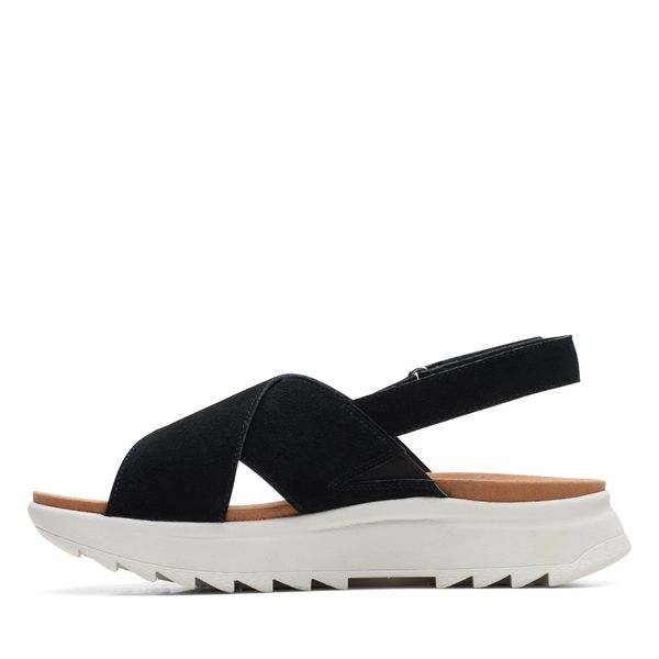 Giày Xăng Đan Da Lộn Nữ Clarks - DashLite Wish