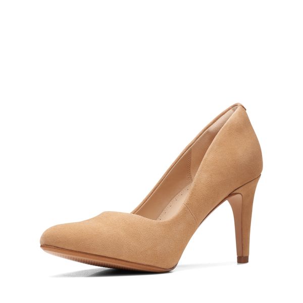 Giày Cao Gót 8.5cm Da Lộn Nữ Clarks - Laina Rae