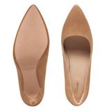 Giày Cao Gót 8.5cm Da Lộn Nữ Clarks - Laina Rae
