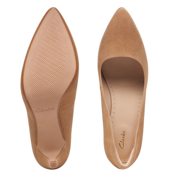 Giày Cao Gót 8.5cm Da Lộn Nữ Clarks - Laina Rae