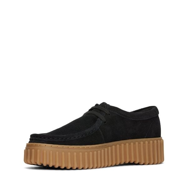 Giày Da Lộn Nữ Clarks - Torhill Bee
