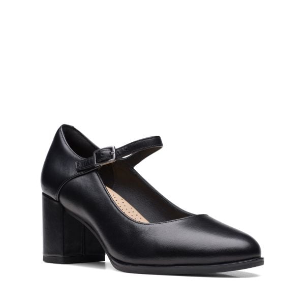 Giày Cao Gót 5.5cm Da Nữ Clarks - Freva55 Strap