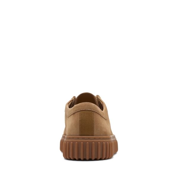 Giày Buộc Dây Da Nam Clarks - Torhill Lo