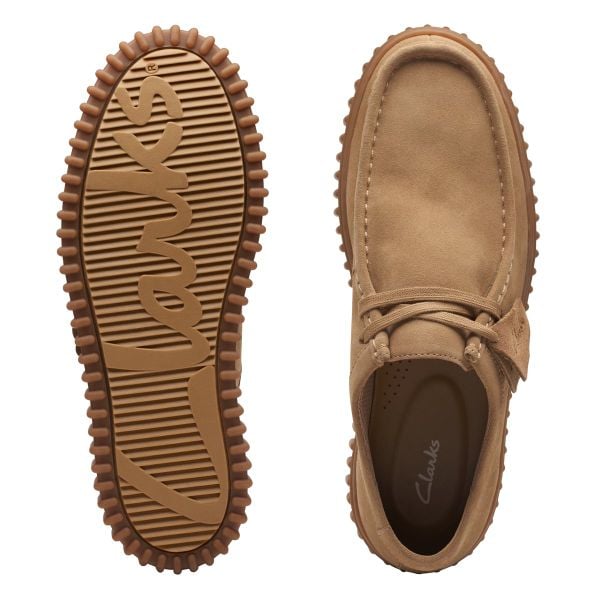Giày Buộc Dây Da Nam Clarks - Torhill Lo