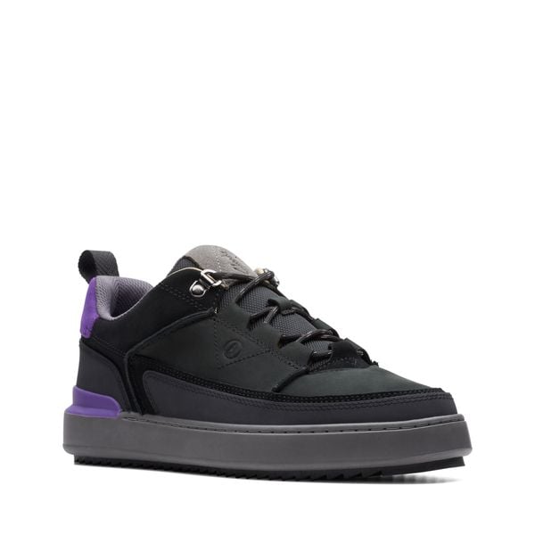 Giày Thể Thao Da Nubuck Nam Clarks - CourtLite Go