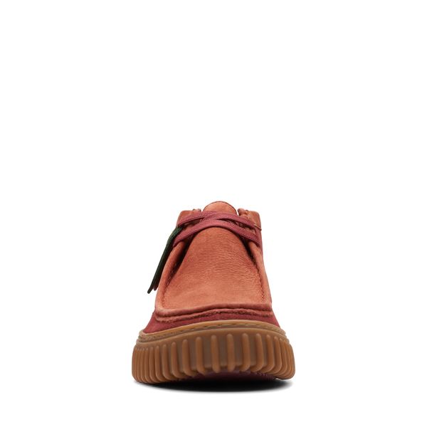 Giày Bốt Da Lộn Nam Clarks - Torhill Hi