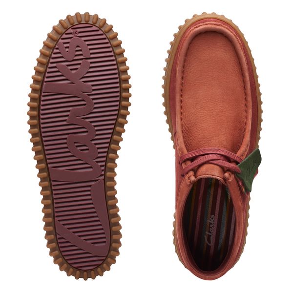 Giày Bốt Da Lộn Nam Clarks - Torhill Hi