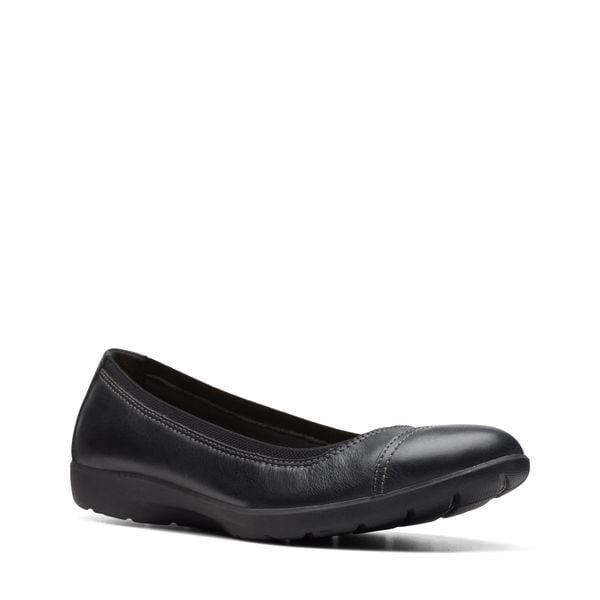 Giày Đế Bệt Da Nữ Clarks - Meadow Opal