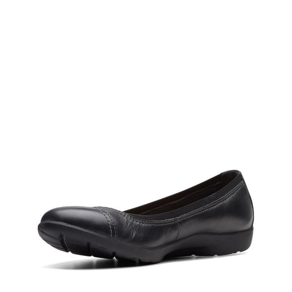 Giày Đế Bệt Da Nữ Clarks - Meadow Opal