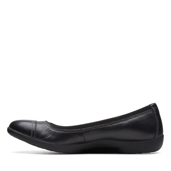 Giày Đế Bệt Da Nữ Clarks - Meadow Opal