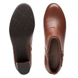 Giày Bốt Cao Gót Da Nữ Clarks - Bayla Light