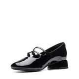 Giày Đế Bệt Da Bóng Nữ Clarks - Daiss30 Shine