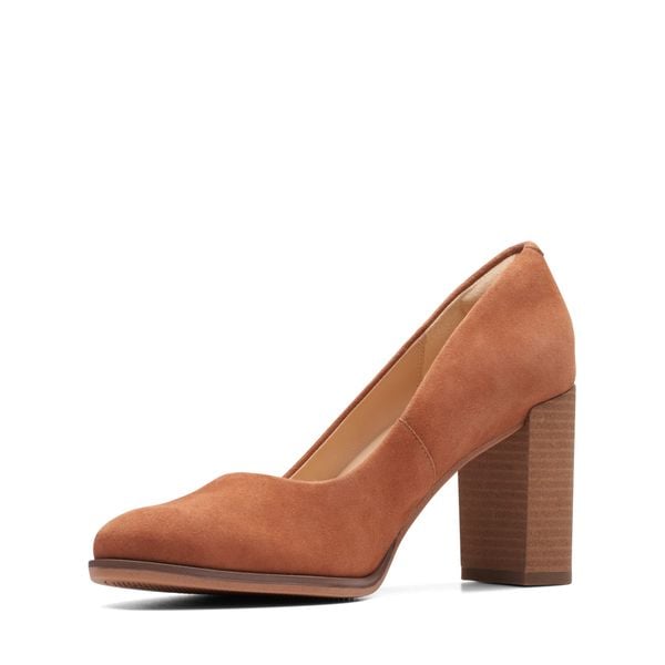 Giày Cao Gót 8.5cm Da Nữ Clarks - Freva85 Court