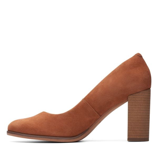 Giày Cao Gót 8.5cm Da Nữ Clarks - Freva85 Court