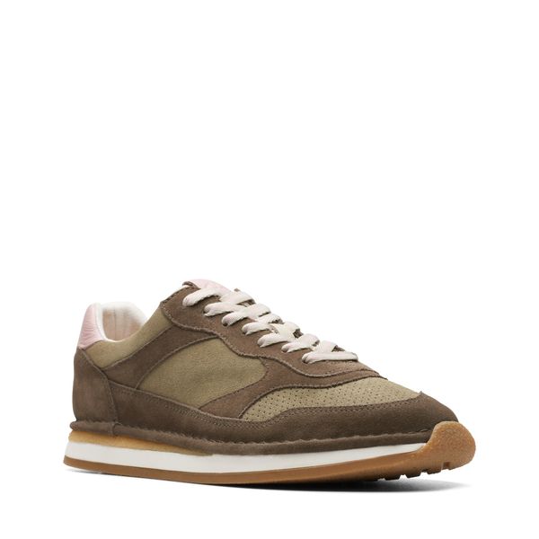 Giày Thể Thao Da Nữ Clarks - CraftRun Tor.