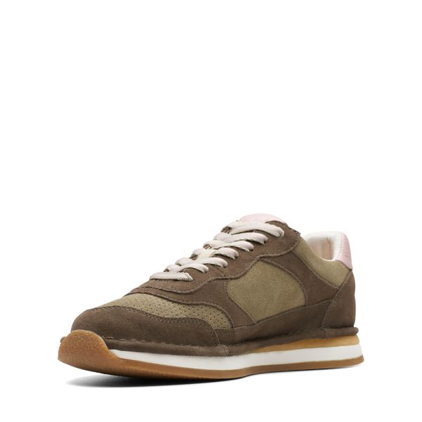 Giày Thể Thao Da Nữ Clarks - CraftRun Tor.