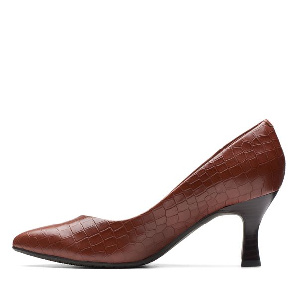 Giày Cao Gót 7cm Da Nữ Clarks - Kataleyna Rose