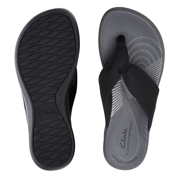 Dép Xỏ Ngón Vải Nữ Clarks - Arla Glison 2