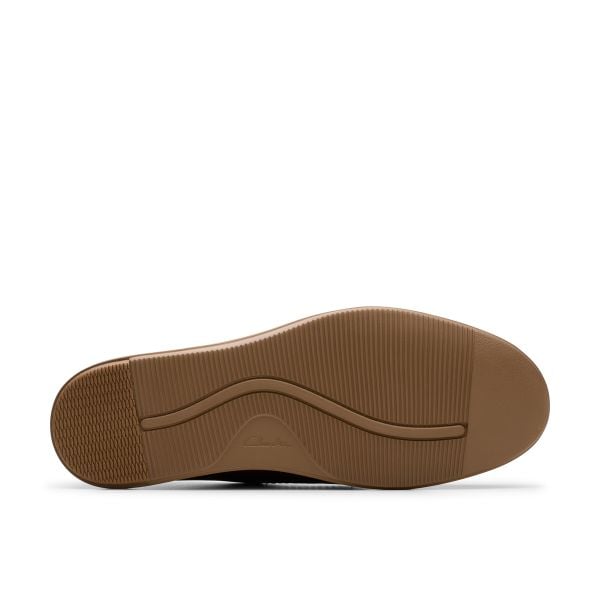 Giày Lười Da Nam Clarks - Bratton Boat