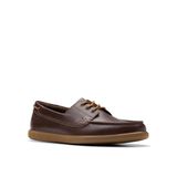 Giày Lười Da Nam Clarks - Bratton Boat