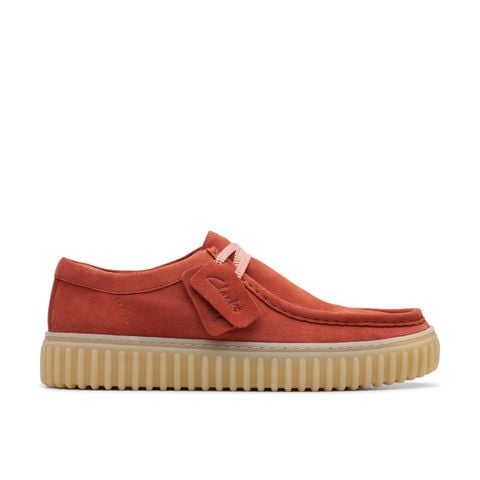 Giày Buộc Dây Da Nam Clarks - Torhill Lo