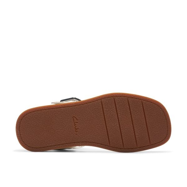 Giày Xăng Đan Da Nữ Clarks - Alda Strap