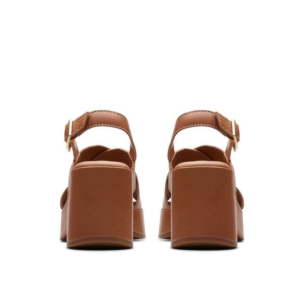 Giày Xăng Đan Đế Xuồng Da Nữ Clarks - Manon Wish