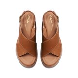 Giày Xăng Đan Đế Xuồng Da Nữ Clarks - Manon Wish